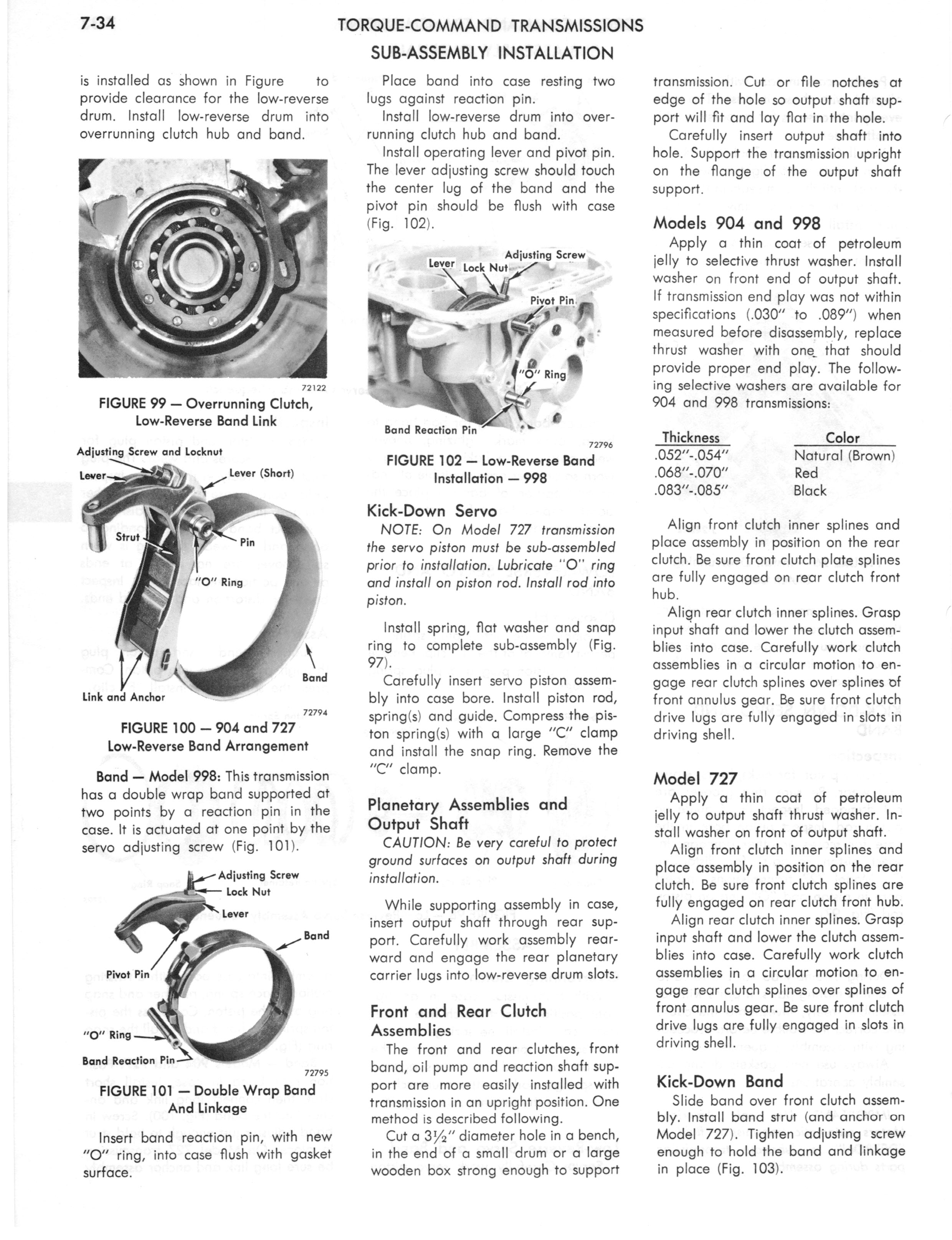 1973 AMC Technical Service Manual page 246 of 487